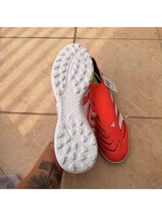 NEW adidas Predator League LL TF Turf Men\'s Soccer Pink Shoes Size 11 main image 6